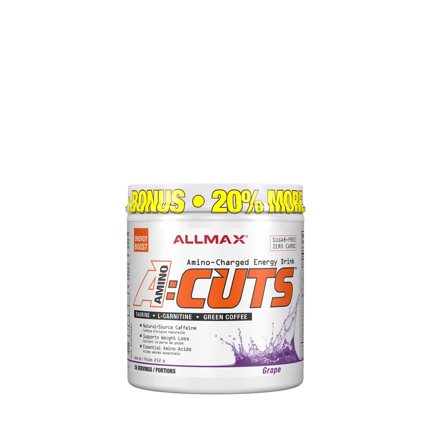 Amino A:Cuts - Grape Grape | GNC